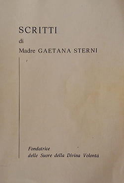 ‘Scritti’ di Madre Gaetana Sterni